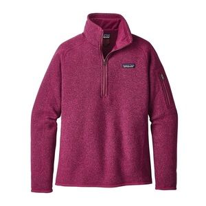 Patagonia 1/4 Zip Better Sweater Fleece Magenta